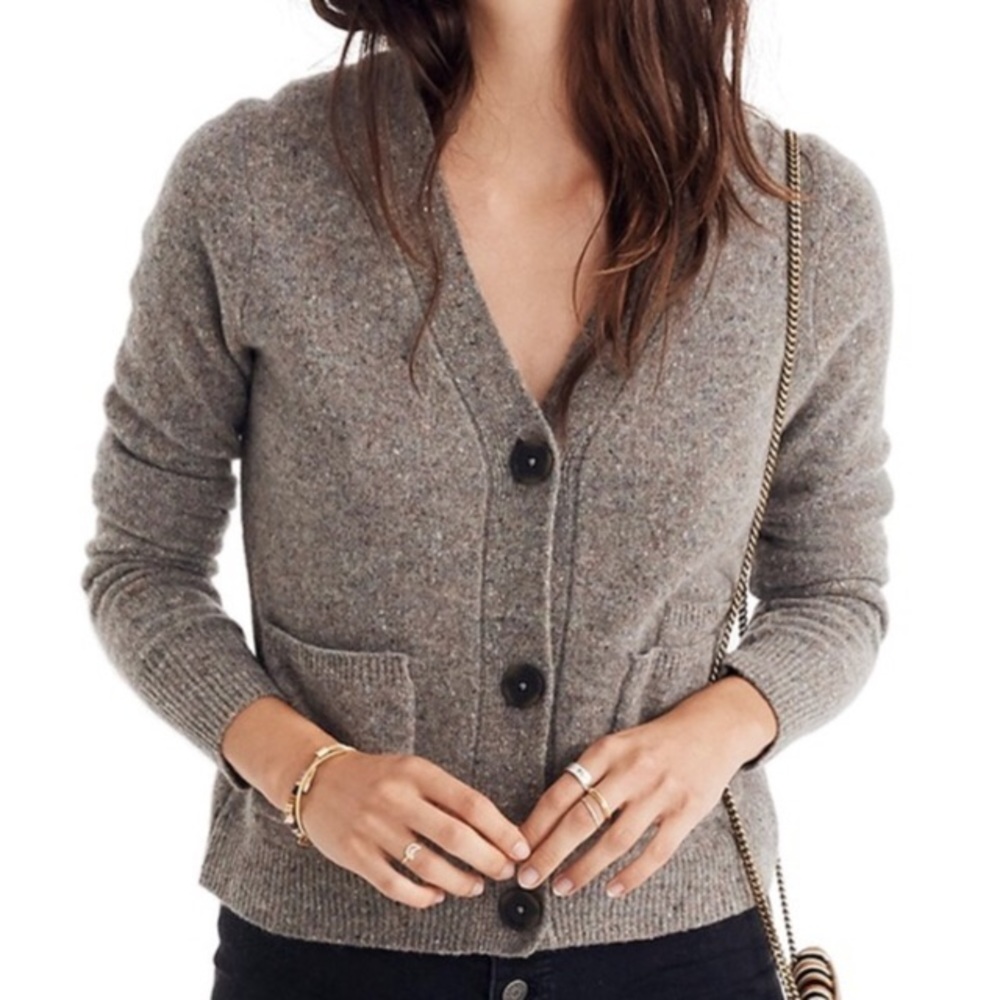 NWT Madewell shrunken button cardigan
